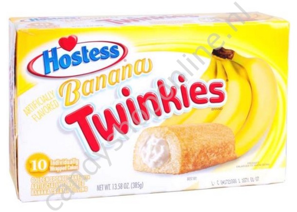 Hostess Twinkies Banana 10pcs, 385gr.