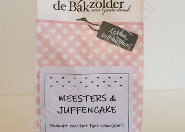 Meesters & juffen cakemix 400 gram