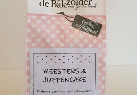 Meesters & juffen cakemix 400 gram