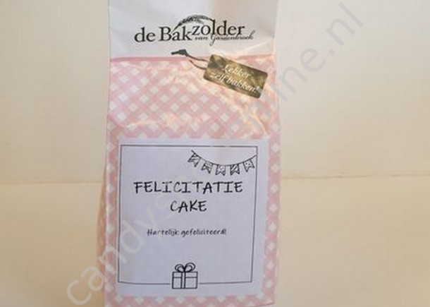 Felicitatie cakemix 400 gram