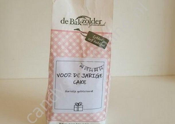Voor de jarige cakemix 400 gram