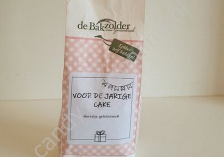 Voor de jarige cakemix 400 gram