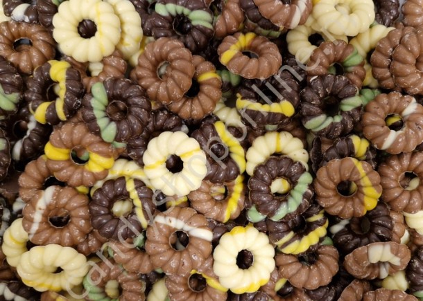 Kerstkransjes assortie Bakje 20 stuks