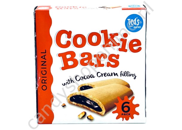 Ted's Cookie Bars Original with Cocoa Cream filling 6pcs.150gr.