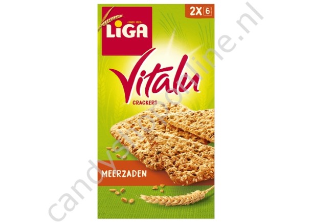 Liga Vitalu Crackers Meerzaden 200gr.