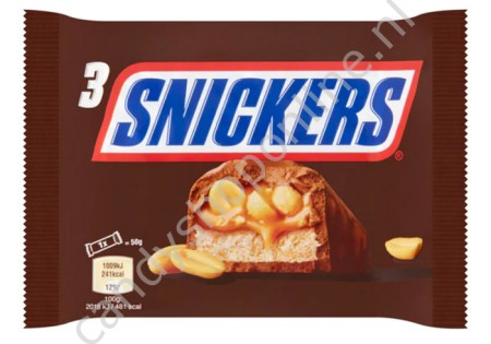 Snickers 3pck 150 gram