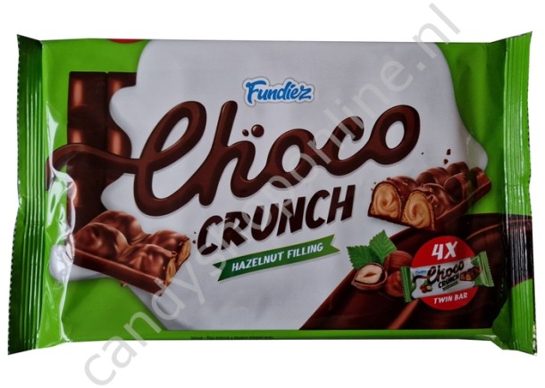 Fundiez Choco Crunch with Hazelnut 4pck.160 gram