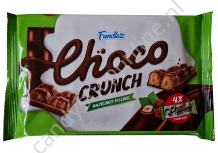 Fundiez Choco Crunch with Hazelnut 4pck.160 gram