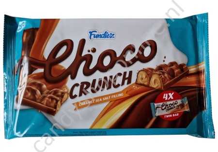 Fundiez Choco Crunch with Caramel-Seasalt filling 4pck.160 gram