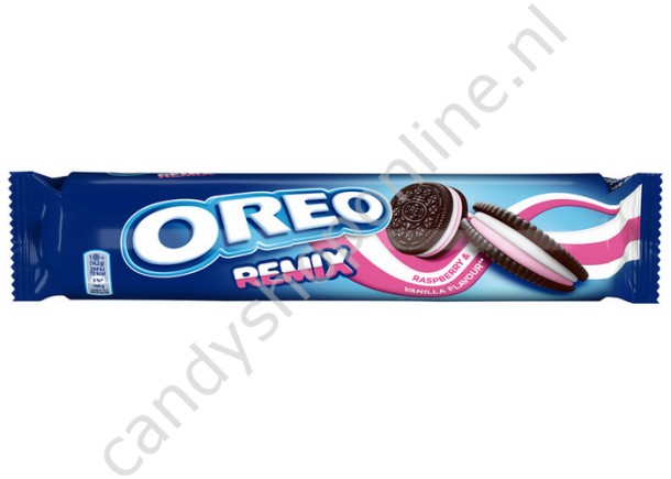Oreo Remix Raspberry & Vanilla Flavour 157 gram
