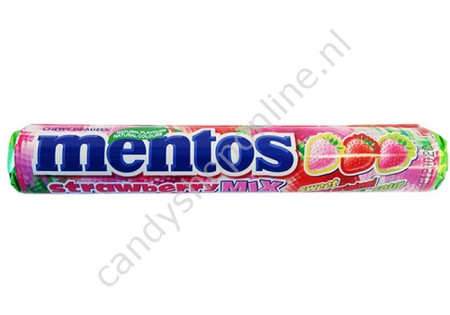 Mentos Strawberry Mix
