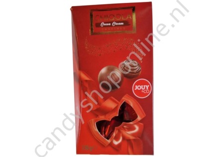Jouy&co Chiqola Cocoa Cream Pralines 130 gram