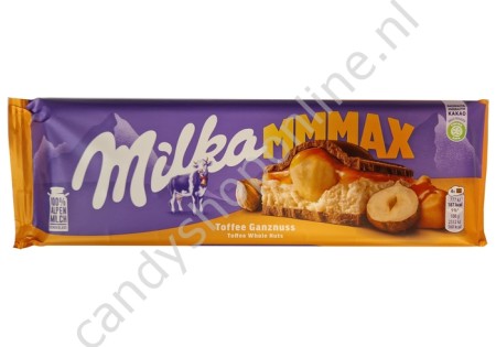 Milka Mmmax Toffee Ganznuss 300 gram