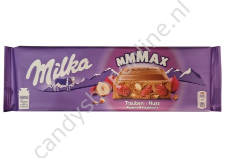 Milka Mmmax Trauben Nuss 270 gram