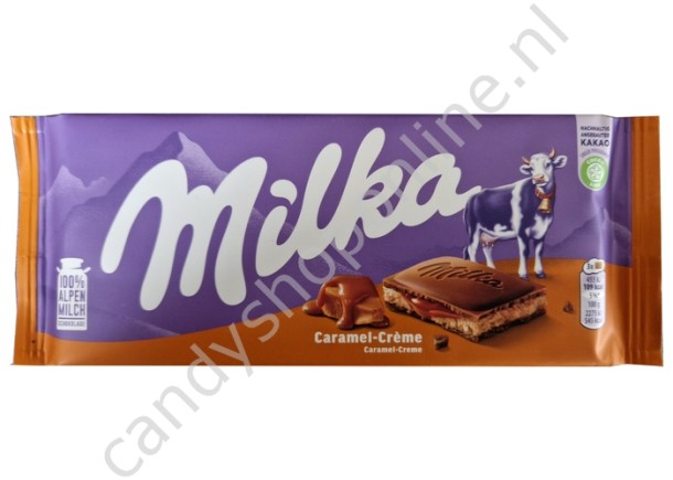 Milka Caramel Crème 100 gram