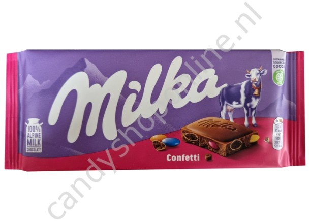 Milka Confetti 100 gram