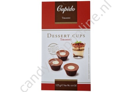 Cupido Dessert Cups Tiramisu 125 gr.