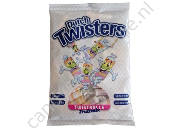 Dextrose Twistrolls fruitmix 25pcs. 120 gram 