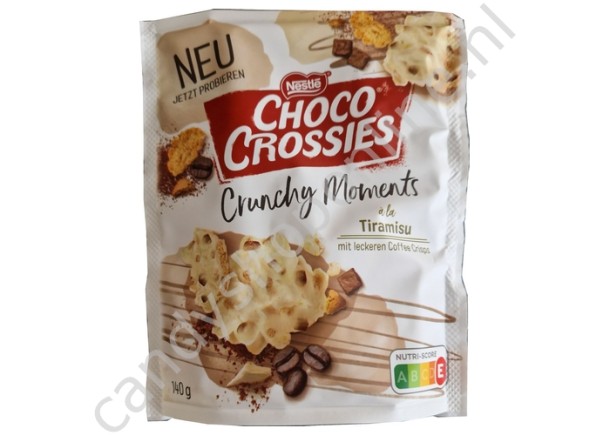 Nestlé Choco Crossies Crunchy Moments à la Tiramisu 140 gram