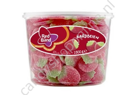 RedBand Silo Aardbeien gesuikerd 150st. 1500gram