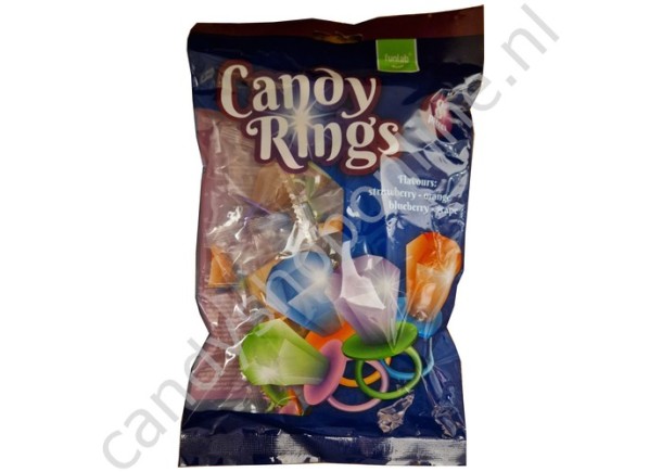 Candy Fruit Rings 8pcs 84gram 
