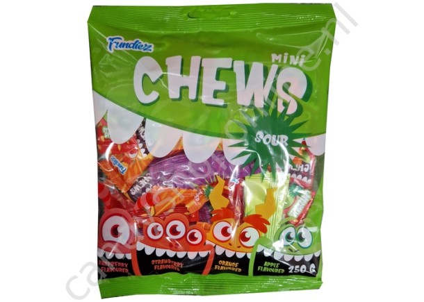Fundiez Mini Chews Sour 250gr.