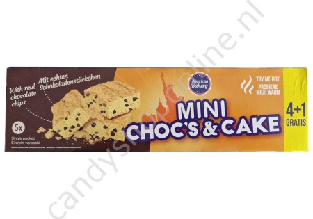 American Bakery Mini Choc&Cake 5pcs. 125gr.