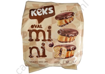 Bifa Keks Oval Mini Cakes with Chocolate sauce  8 pcs.144gr.