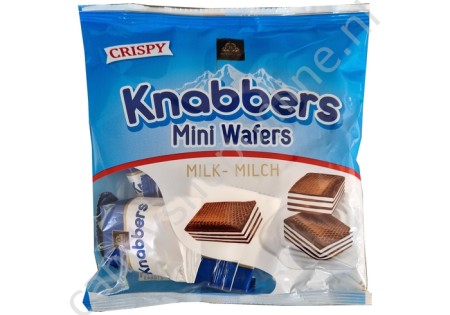 Bardollini Knabbers Mini Wafers Milk 130gr.