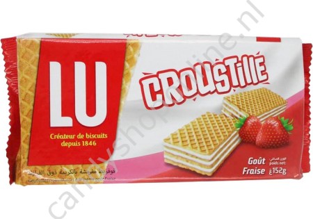 Lu Croustille Strawberry 152gr.