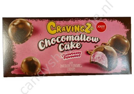 Cravingz Chocomallow Cake with Strawberry 100 gram