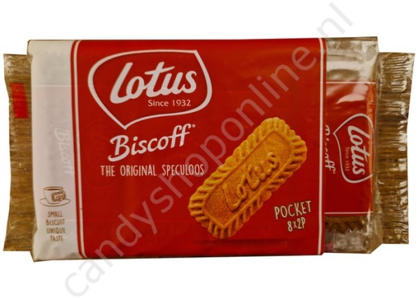 Lotus Biscoff The Original Speculoos 124gr. 8x2pcs.