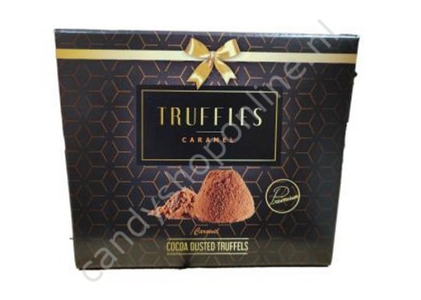 Belgian Cocoa Dusted Truffles Caramel 150 gram