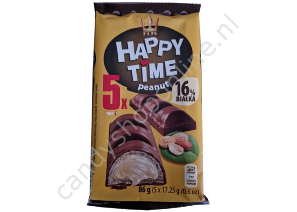 Happy Time Peanut Wafers 5pcs. 86gr.