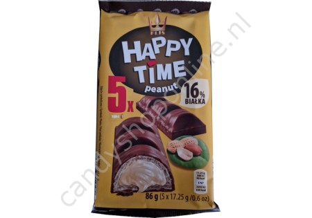 Happy Time Peanut Wafers 5pcs. 86gr.