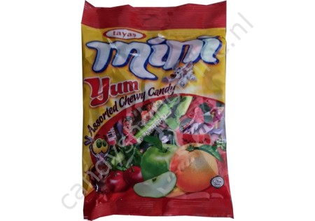 Tayas Mini Yum Assorted Chewy Candy 170gr.