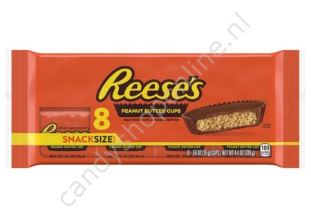 Reese's Peanut Butter Cups 8pck. 124gr.