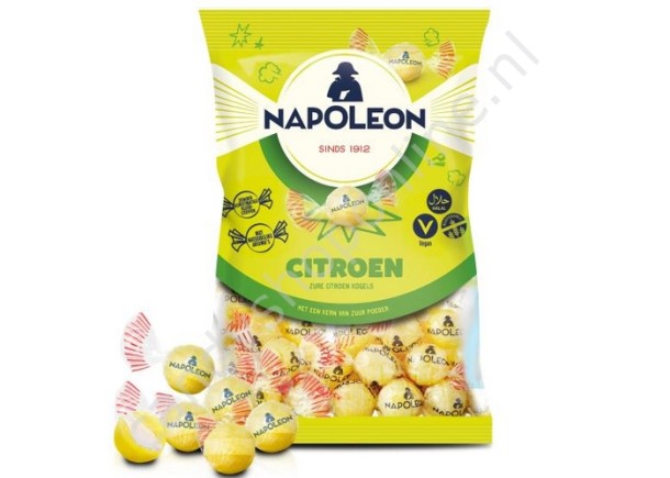 Napoleon Lempur citroenballen 150 gram