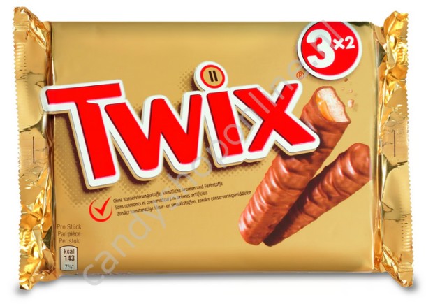 Twix 3x2 pcs. 150gr.